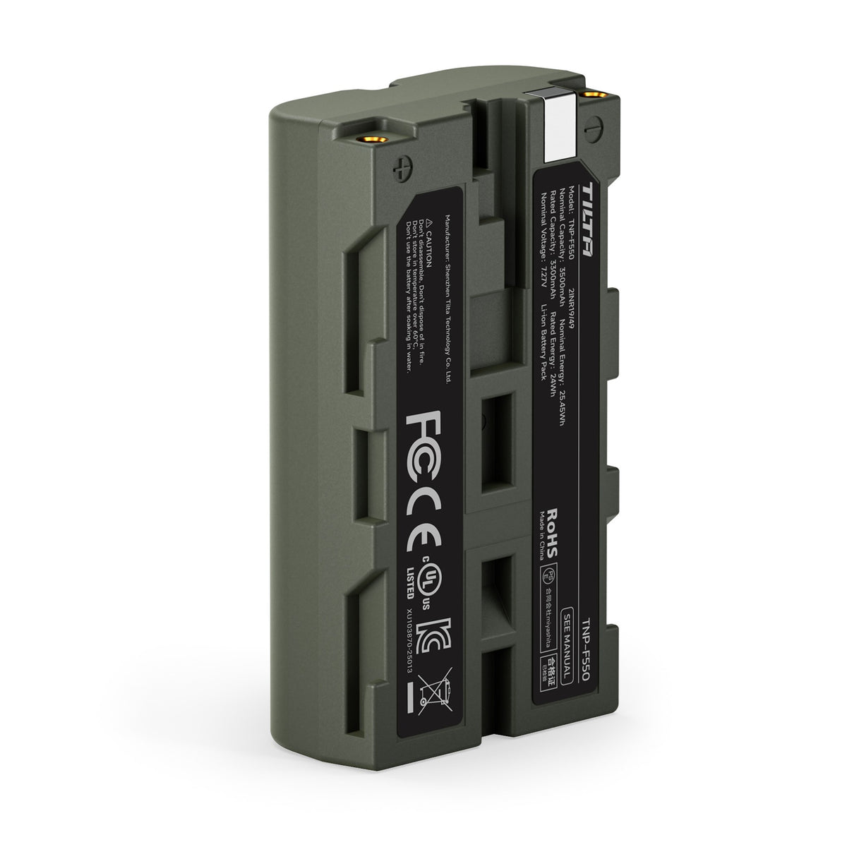 Tilta NP-F550 Battery 3500mAh in Green, photo 3