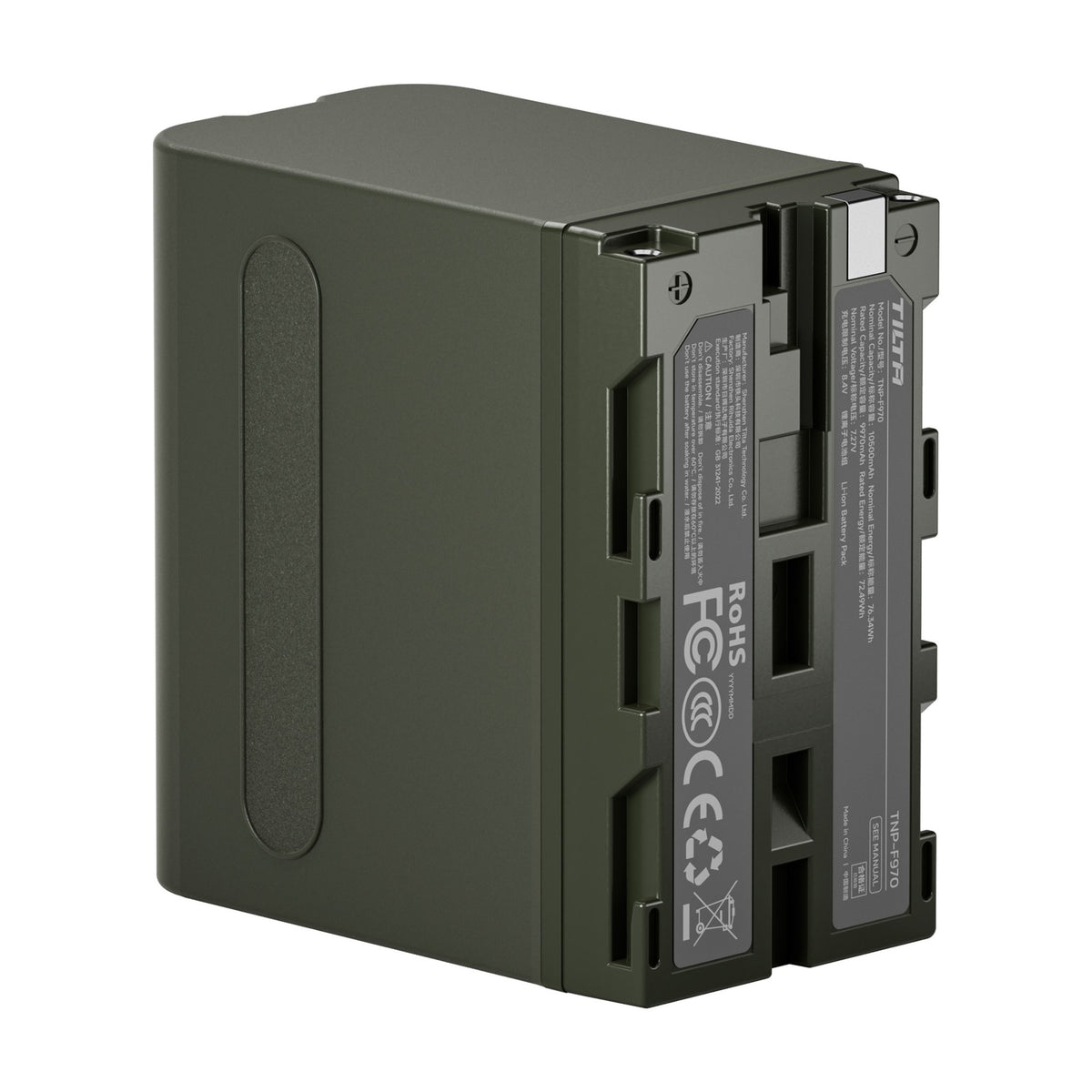 Tilta NP-F970 Battery 10500mAh in Green, photo 4