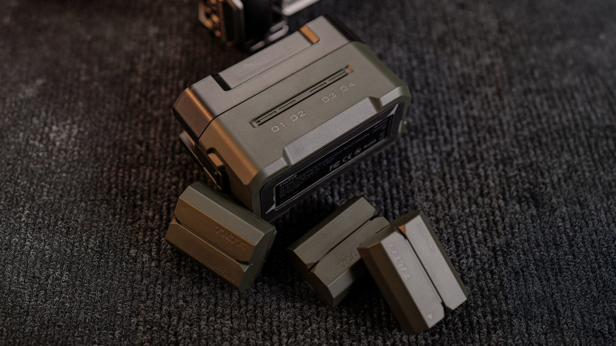 Tilta NP-FZ100 Battery with USB-C Input 2400mAh in Green, photo 6
