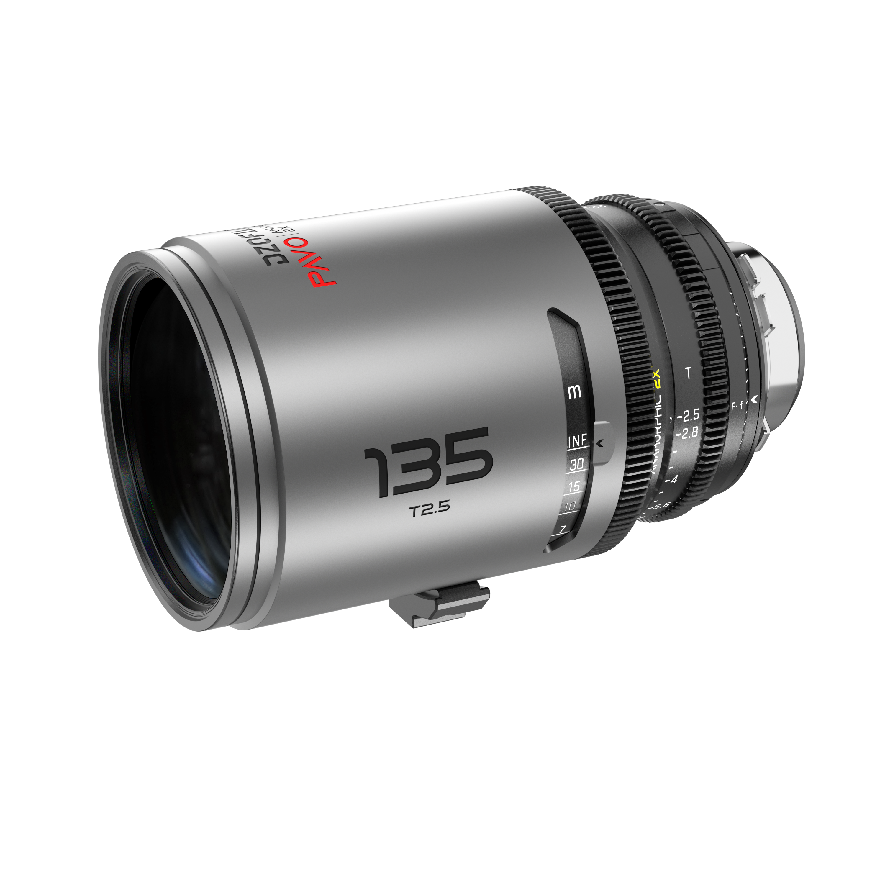 DZOFILM DZOFILM Pavo 2x Anamorphic Prime 135mm Neutral Coating (PL&EF mount, feet) - Film Gear Canada