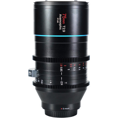 SIRUI Venus 75mm T2.9 1.6x Full-Frame Anamorphic Lens (Sony E)