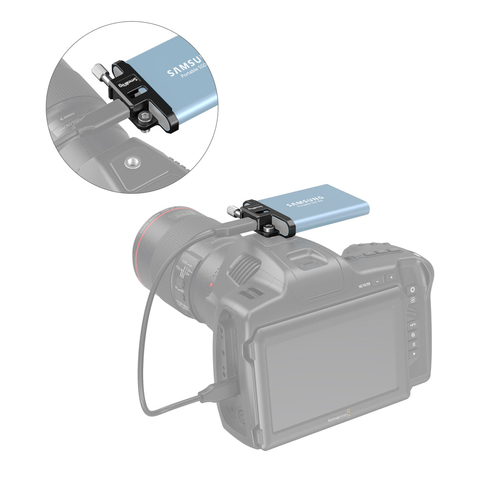 SmallRig T5 SSD Cable Clamp for BMPCC 6K Pro #3300