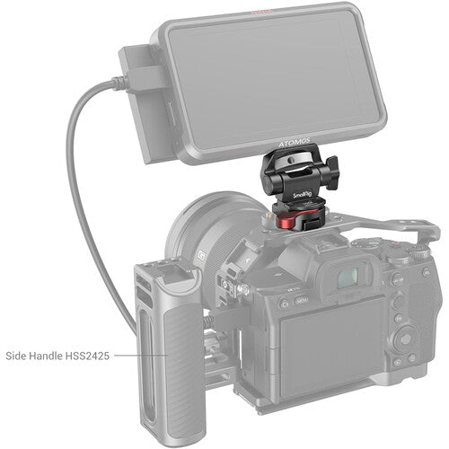 SmallRig Swivel and Tilt Adjustable Monitor Mount with NATO Clamp Mount 2906