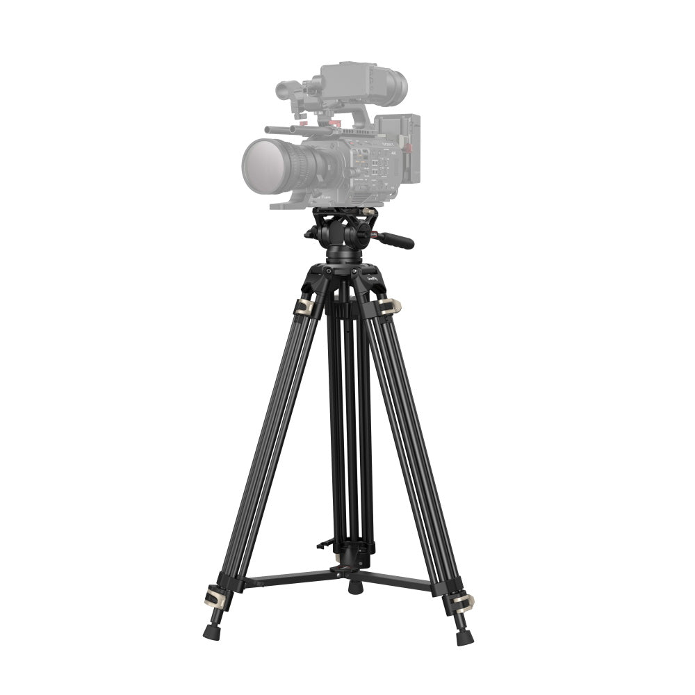 SmallRig Heavy-Duty Fluid Head Tripod AD-01 8kg(17.6lb) Capacity #3751B