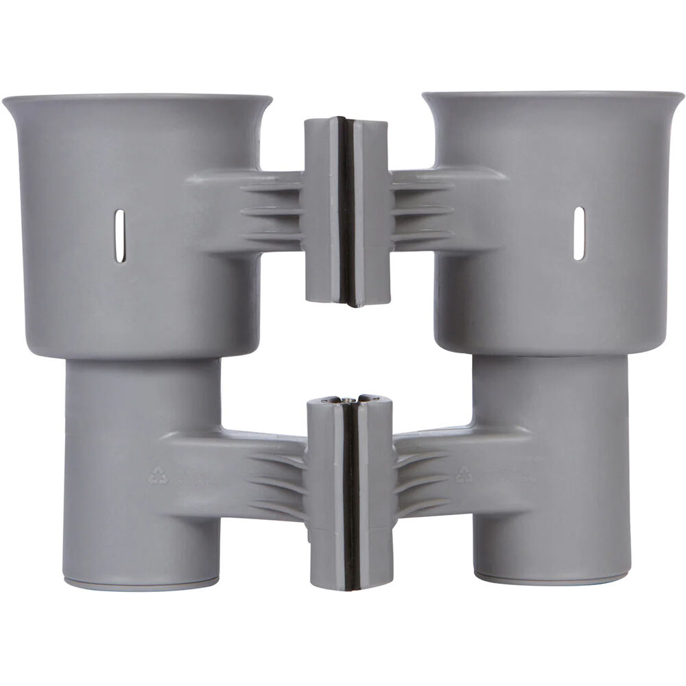 Robocup RoboCup Clamp-On Dual Cup Holder (Grey) - Film Gear Canada