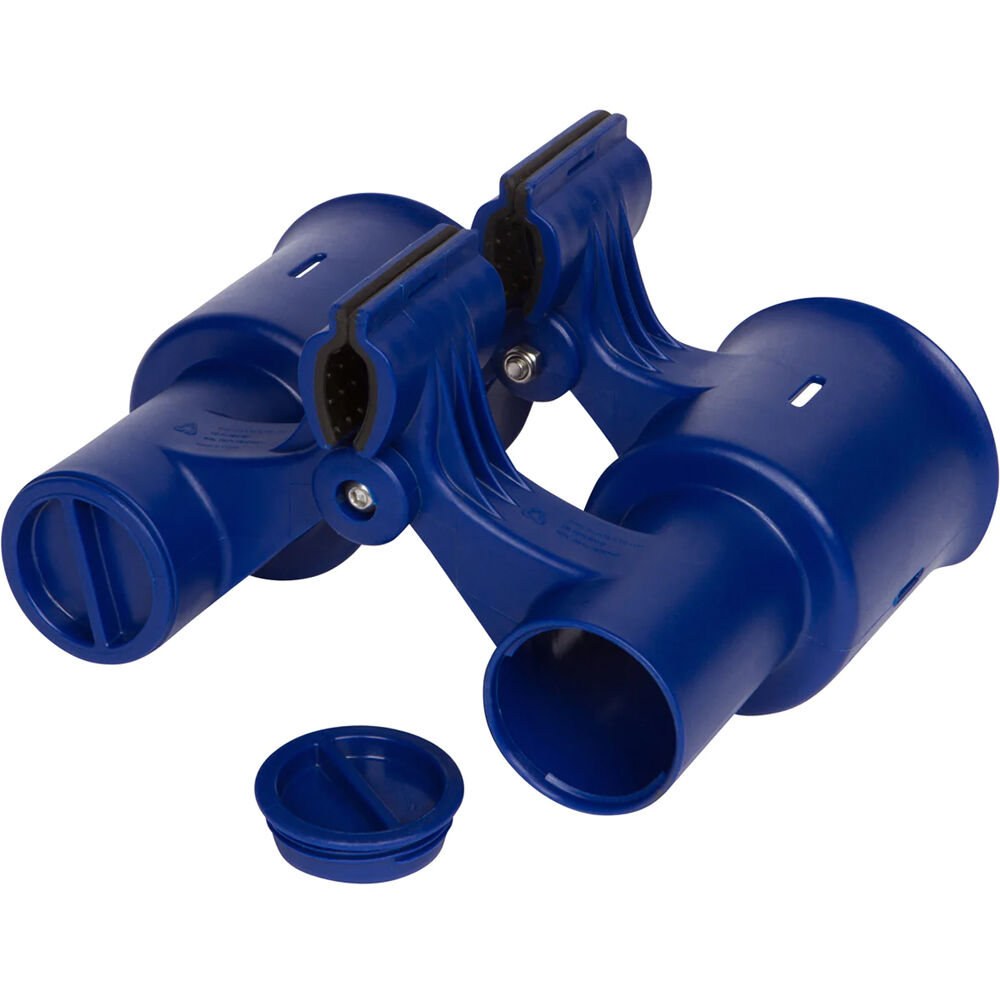 RoboCup Clamp-On Dual Cup Holder (Navy)