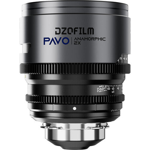 DZOFILM DZOFilm PAVO 40mm T2.1 2x Anamorphic Prime Lens (Blue Coating, PL/EF Mount, Feet) - Film Gear Canada