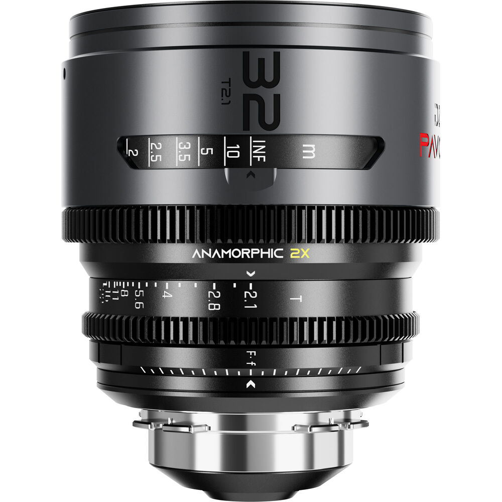 DZOFILM DZOFilm PAVO 2x Anamorphic 6-Lens Set (Blue Coating, PL/EF Mount, Feet) - Film Gear Canada