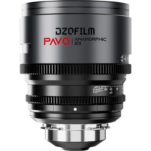 DZOFILM DZOFilm PAVO 2x Anamorphic 32/55 T2.1 & 100mm T2.4 3-Lens Set (Neutral Coating, PL/EF Mount, Feet) - Film Gear Canada