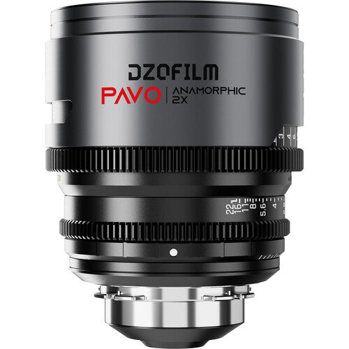 DZOFILM DZOFilm PAVO 2x Anamorphic 28/40/75mm T2.1 3-Lens Set (Neutral Coating, PL/EF Mount, Feet) - Film Gear Canada