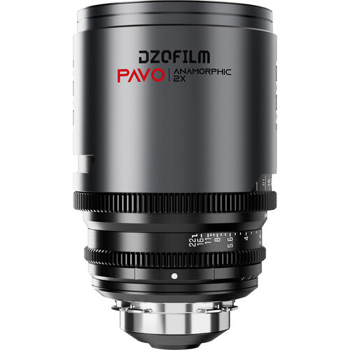 DZOFILM DZOFilm PAVO 100mm T2.4 2x Anamorphic Prime Lens (Neutral Coating, PL/EF Mount, Feet) - Film Gear Canada