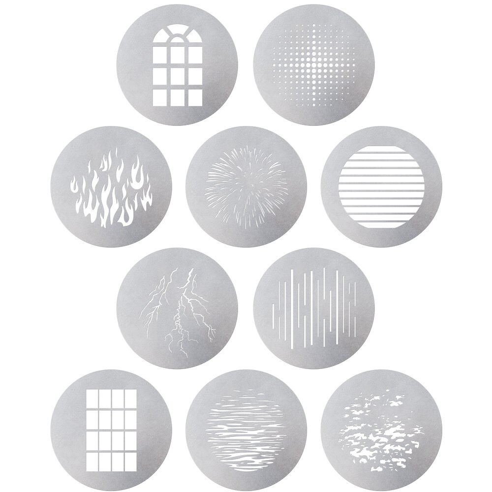 Aputure Spotlight Max 10-Piece Gobo Kit (Size A)