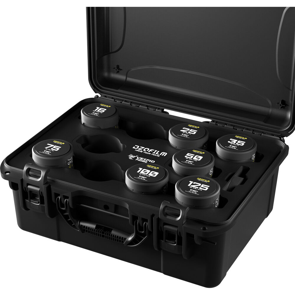 DZOFilm VESPID Prime 7-Lens Kit V2 16/25/35/50/75/100/125mm (PL/EF)