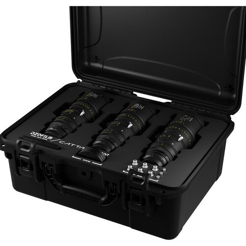 DZOFILM DZOFilm Catta FF Zoom 18-35/35-80/70-135mm T2.9 3-Lens Bundle (Sony E, Black) - Film Gear Canada