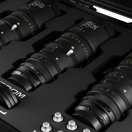 DZOFILM DZOFilm Catta FF Zoom 18-35/35-80/70-135mm T2.9 3-Lens Bundle (Sony E, Black) - Film Gear Canada