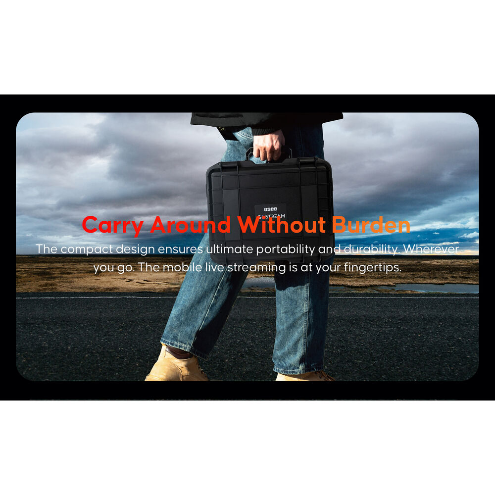 OSEE GoStream Duet Kit SDI/HDMI/NDI Live Streaming Video Switcher/Recorder Kit
