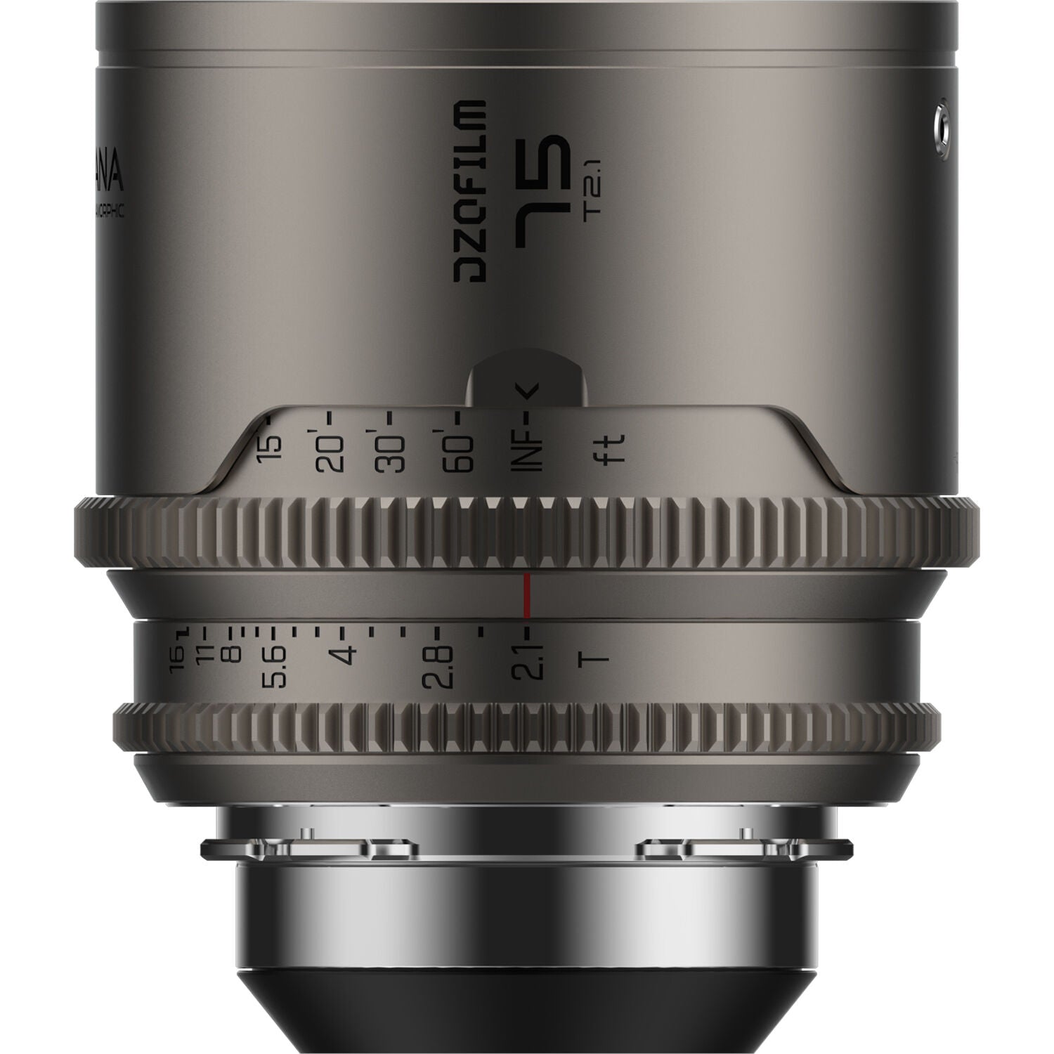 DZOFilm Arcana 75mm Anamorphic Prime Lens (ARRI PL, Titanium)