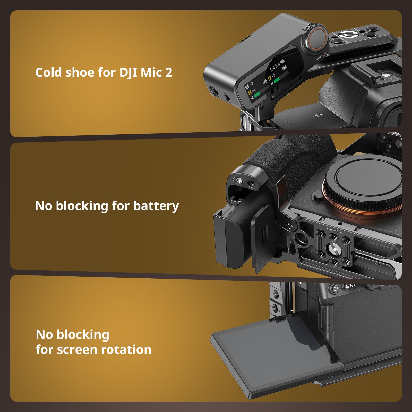 SmallRig Advanced Cage Kit for Sony A7 V/ A7R V/ A7 IV 6026