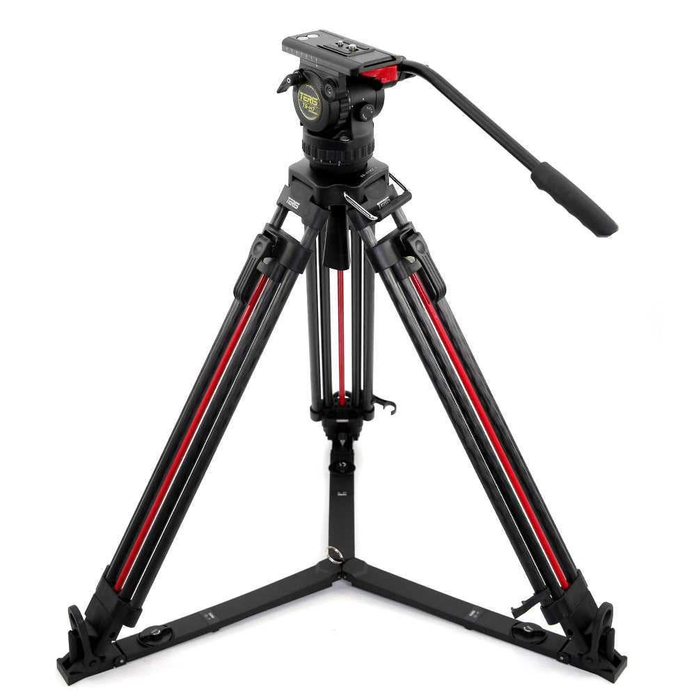 Teris TS-H7CF-Q Fluid Head Tripod System 75mm 7KG/15.5lb payload