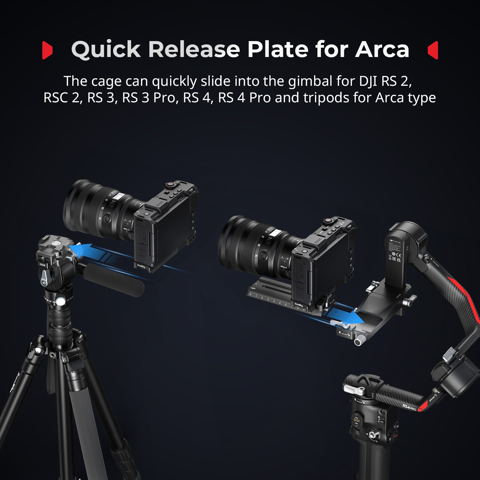 SmallRig Advance Cage Kit for Nikon ZR with Top and Side Handles 5468