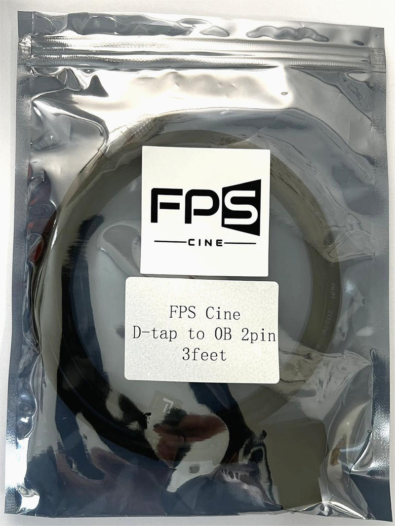 FPS D-Tap to 2 Pin Power Cable 3ft