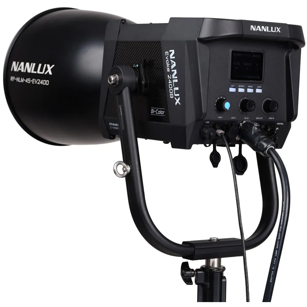 Nanlux Evoke 2400B Bi-Color LED Monolight with Trolley Case