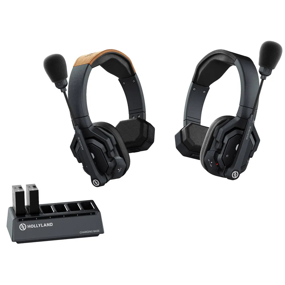 Hollyland Solidcom SE-2S 2-Person Noise Cancelling Headset Intercom System