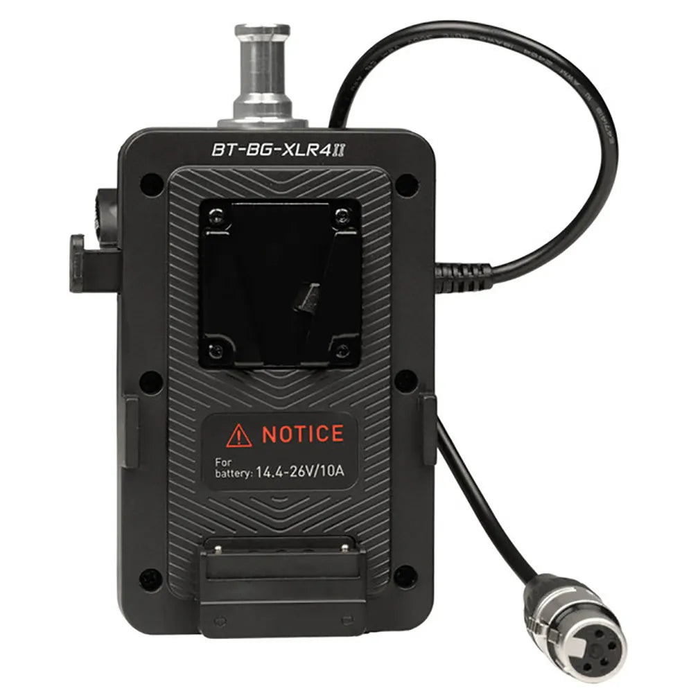 Nanlite V-Mount Battery Grip with 4-Pin XLR Connector