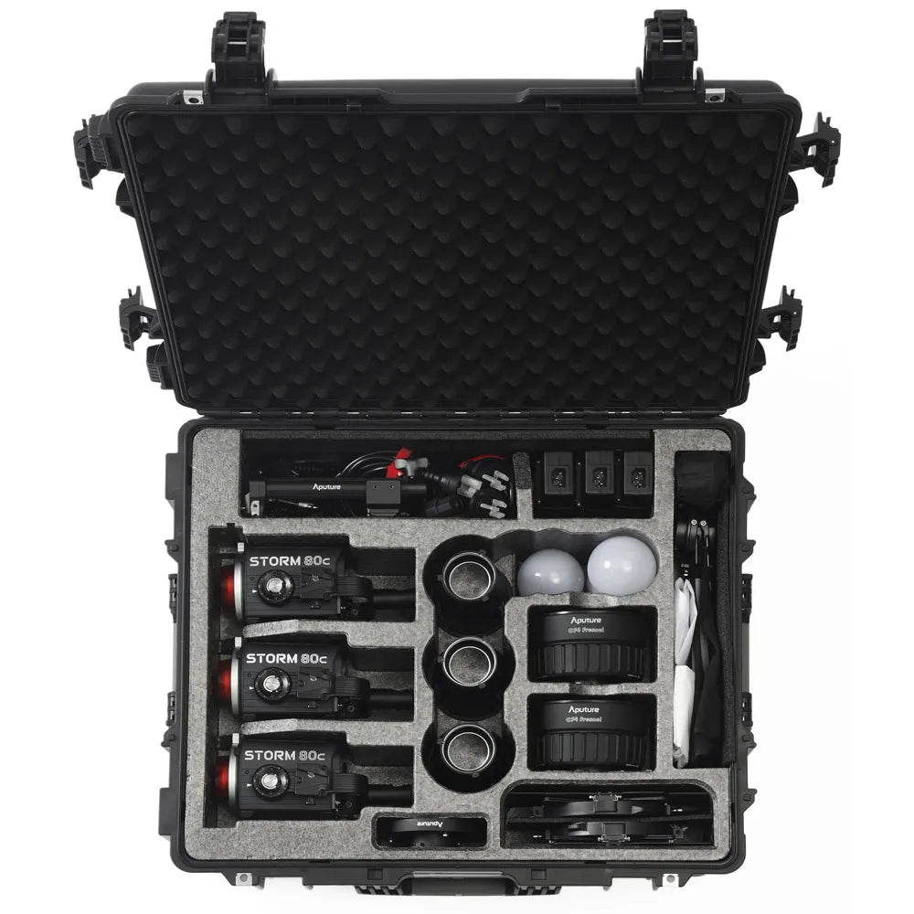 Aputure STORM 80c 3-Light Kit