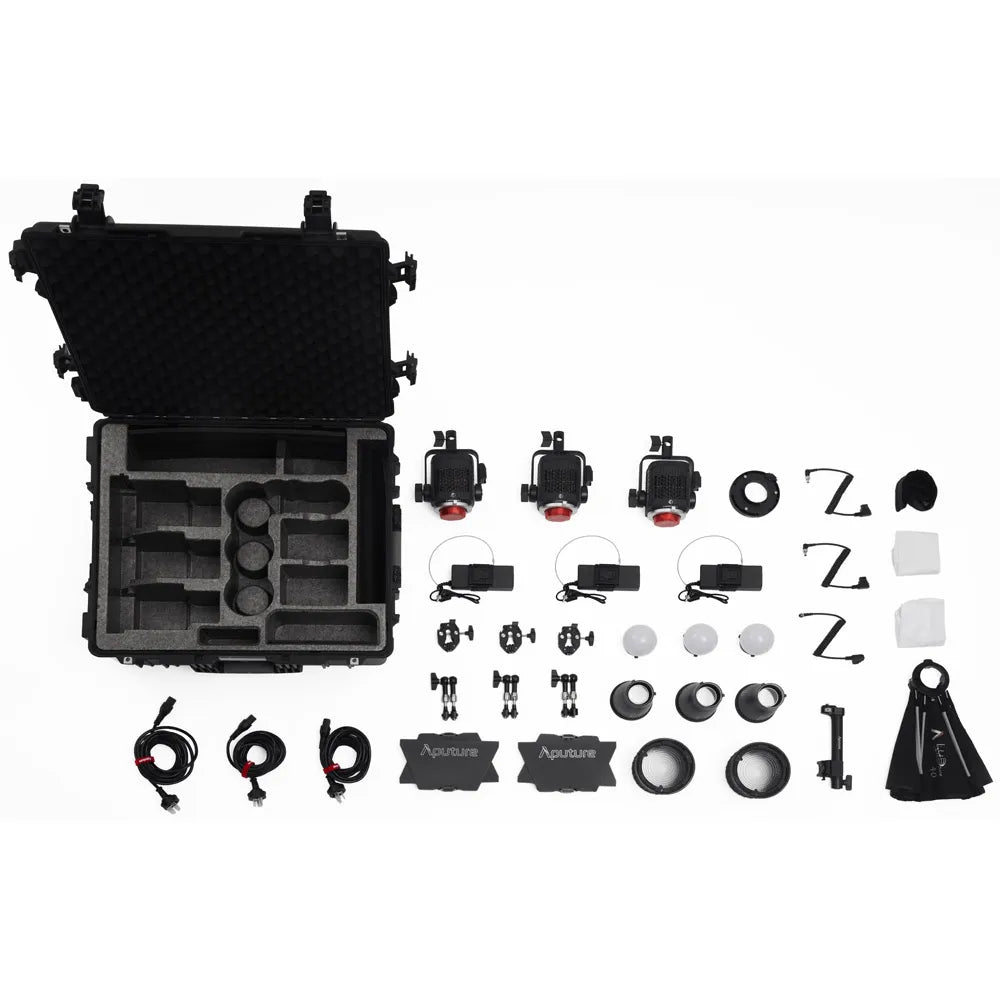 Aputure STORM 80c 3-Light Kit