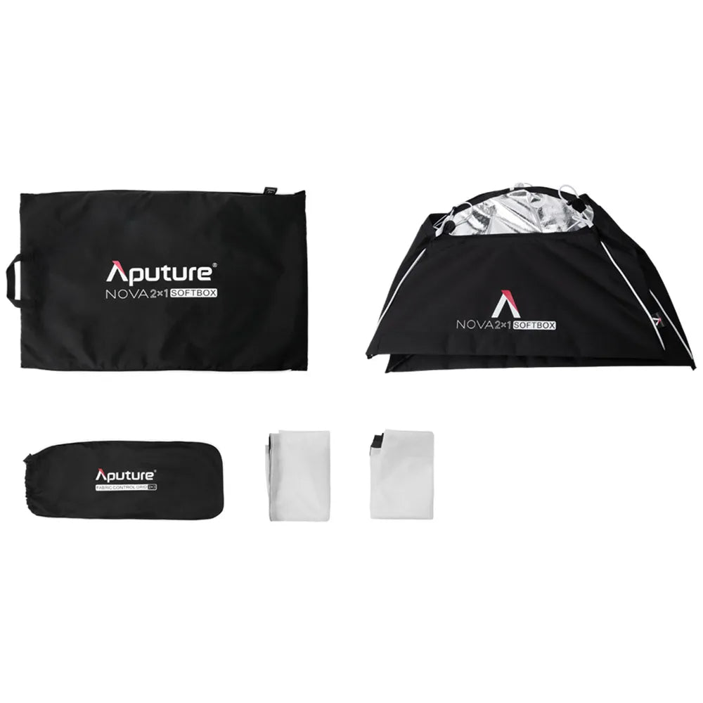 Aputure NOVA 9 Deg 2x1 RGB LED Light Panel (Travel Kit)