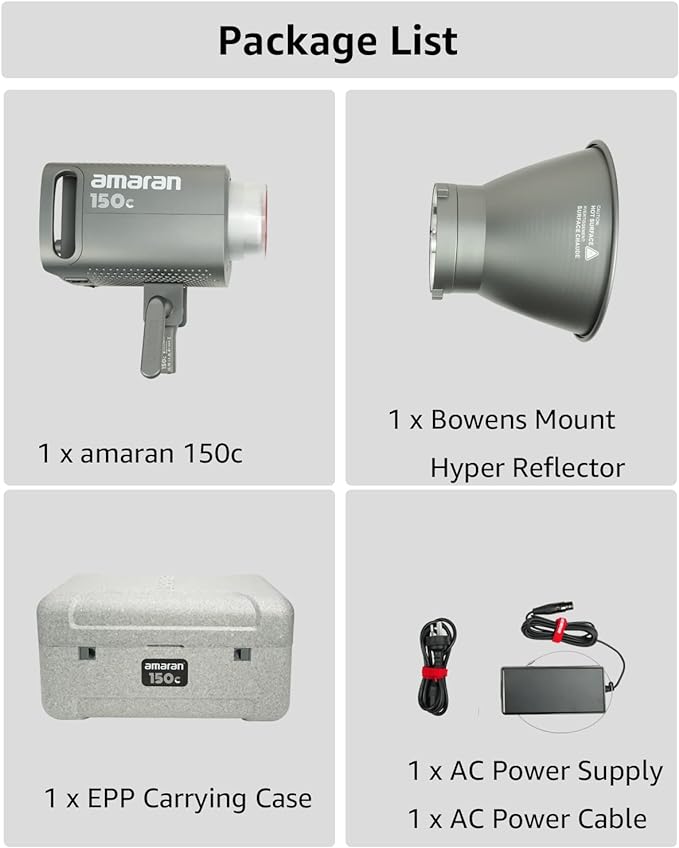 Amaran 150c RGB LED Monolight