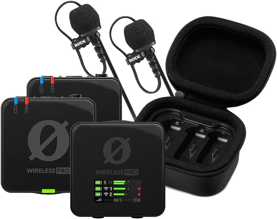 Rode WIRELESS PRO Compact Microphone System – Filmgear Canada