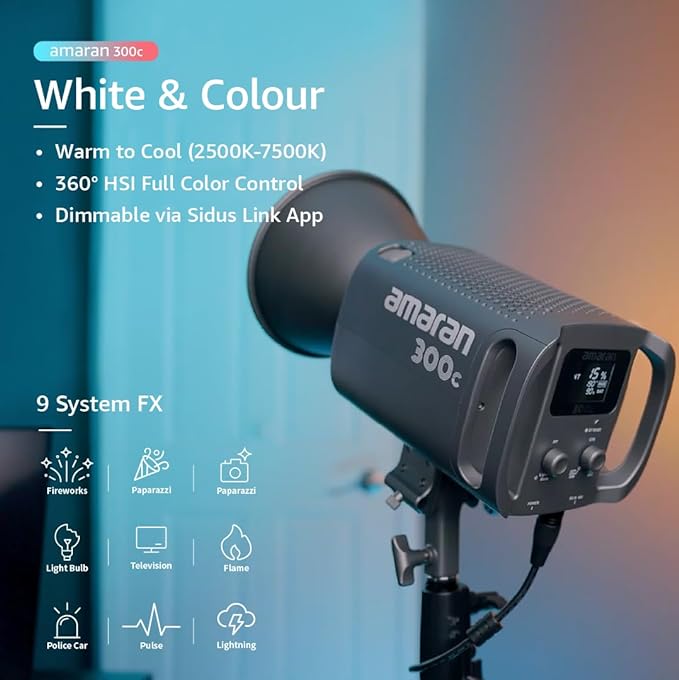 Amaran 300c RGB LED Monolight