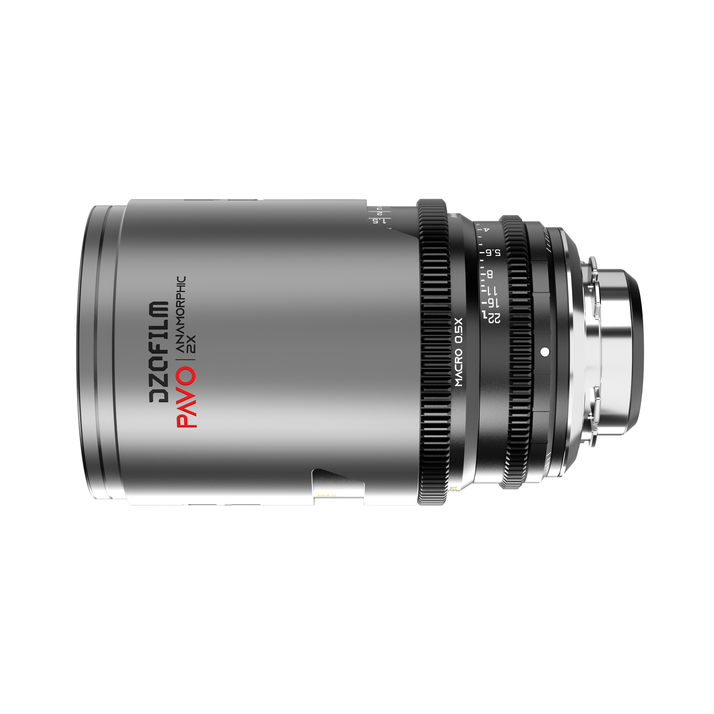 DZOFILM DZOFILM Pavo 2x Anamorphic Prime 65mm Macro T2.8 Neutral Coating (PL&EF mount, feet) - Film Gear Canada