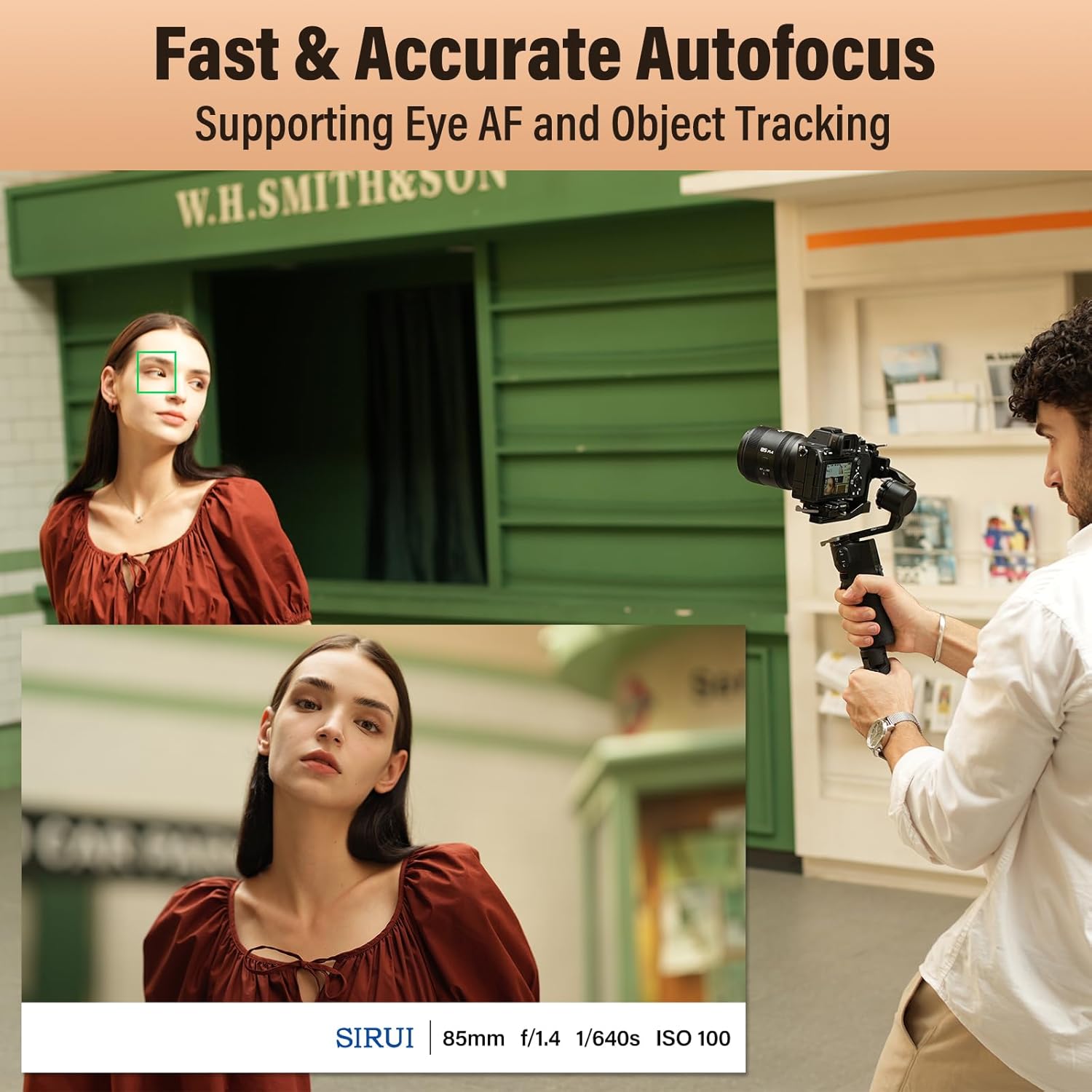 SIRUI Aurora 85mm f/1.4 Full-Frame Autofocus Lens (Sony E-mount)