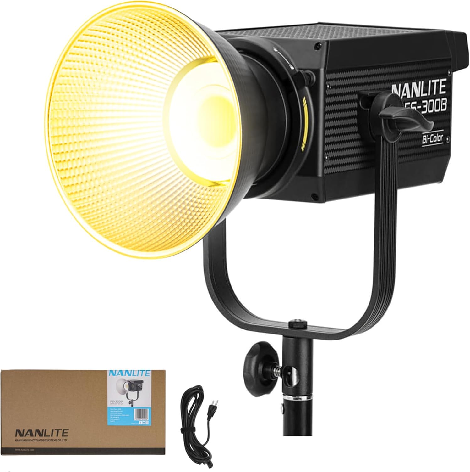 Nanlite FS-300B 300W Bi-Color LED Video Light