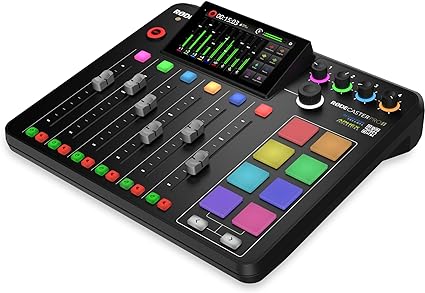 RØDE RØDECaster Pro II All-in-One Production Solution for Podcasting, Streaming, Music Production and Content Creation, Black