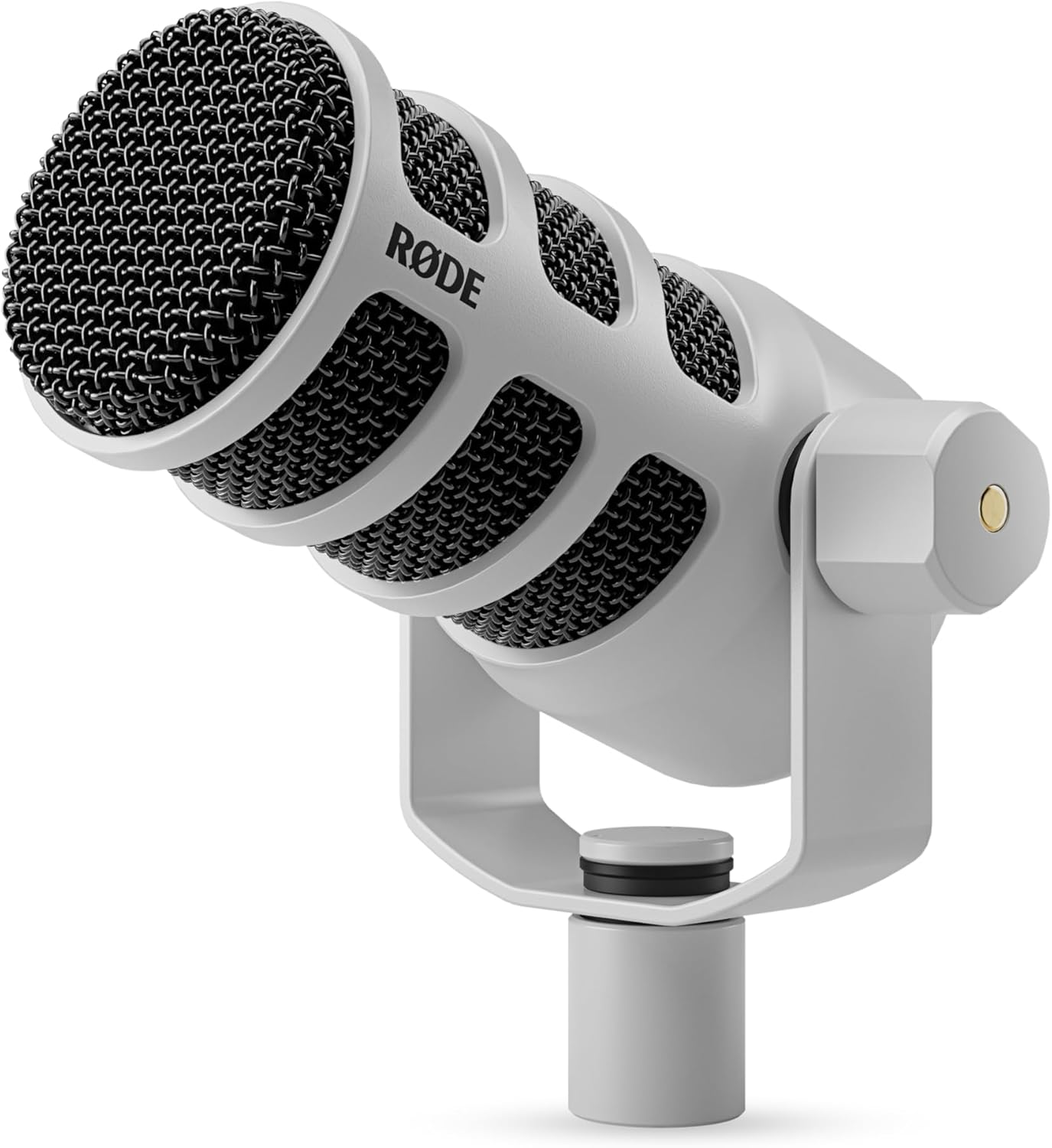 RODE PodMic Dynamic Podcasting Microphone - White