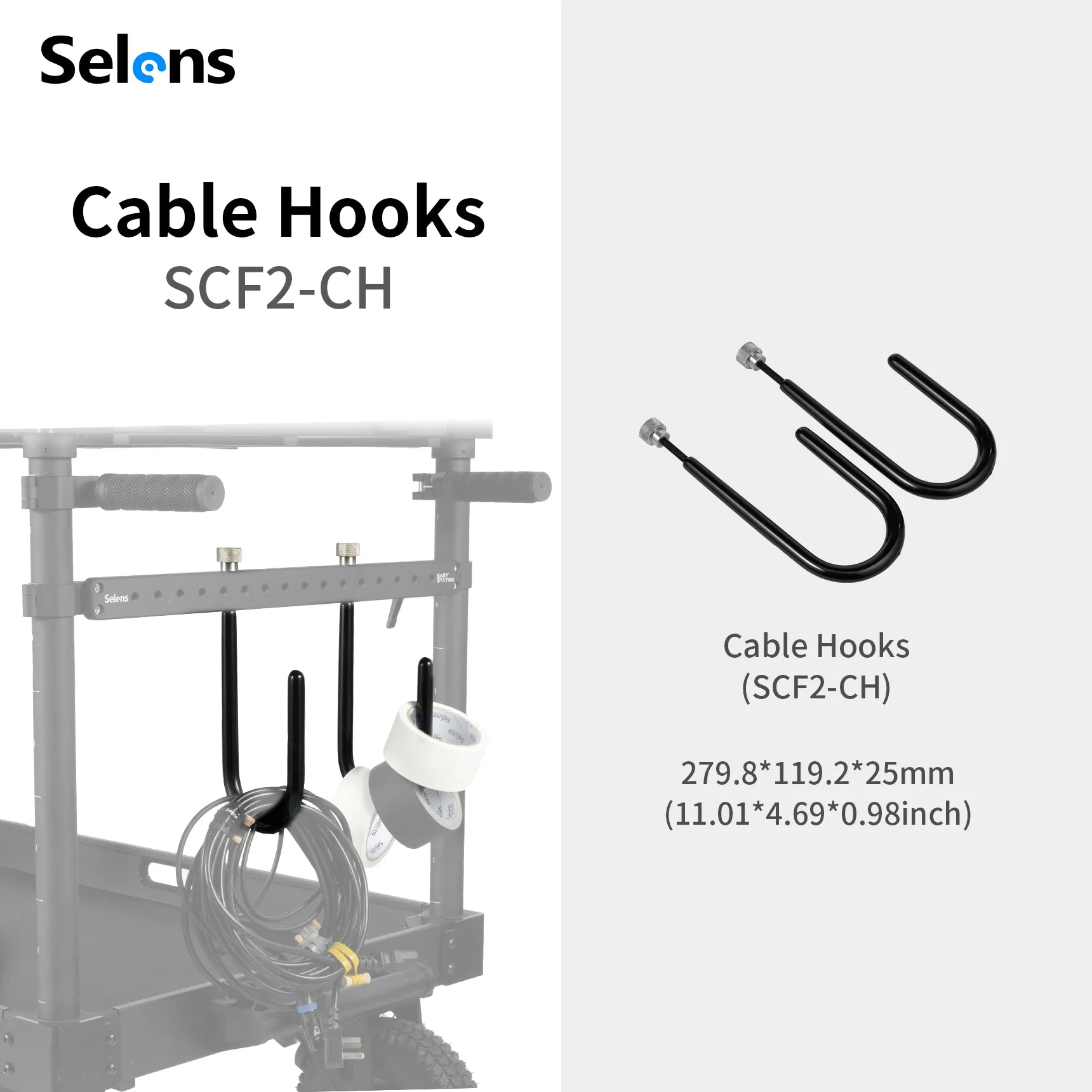 Selens Cable Hooks || SCF2-CH