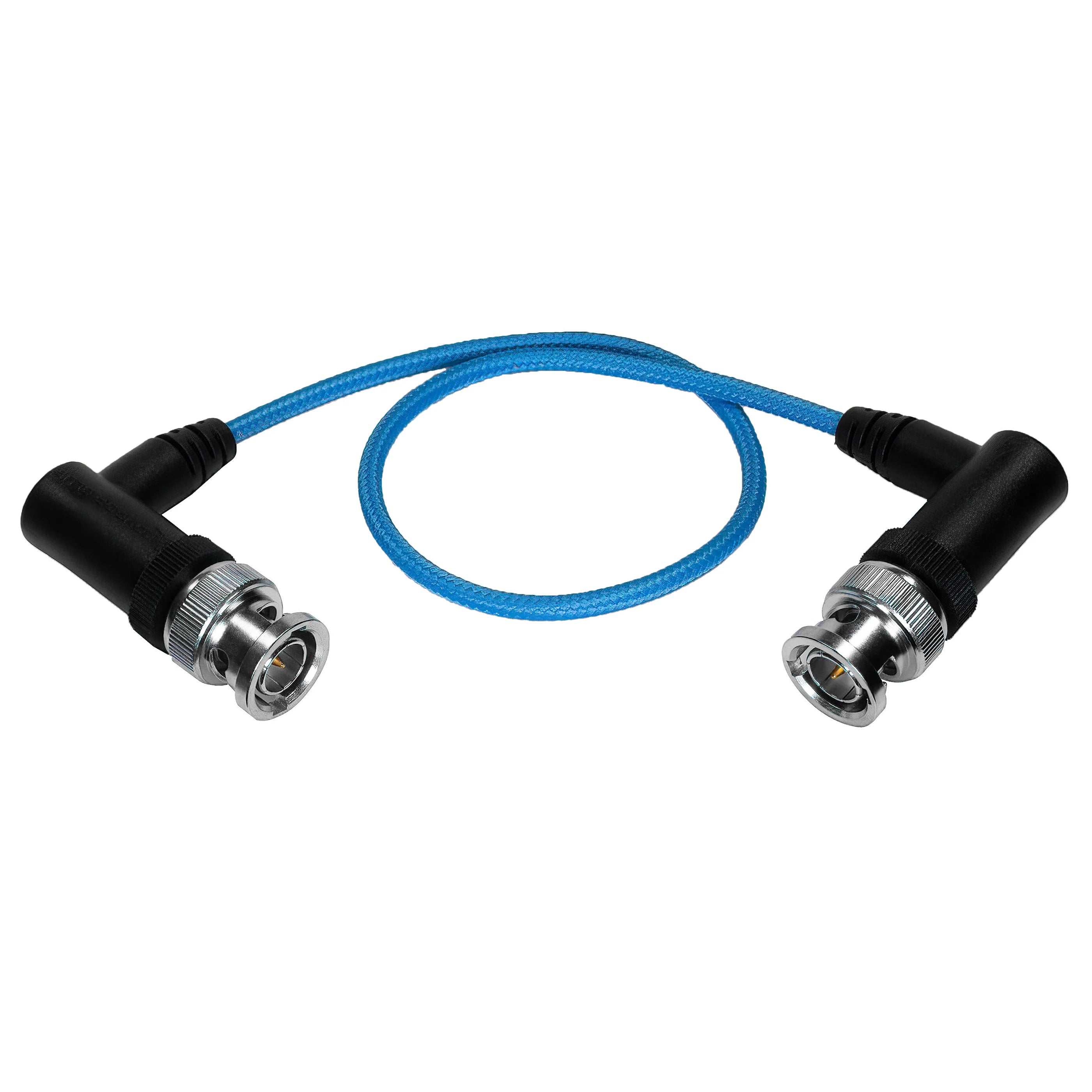 Kondor Blue Kondor Blue Ultra Thin 3G SDI Video Cable Right Angle BNC (12") - Film Gear Canada