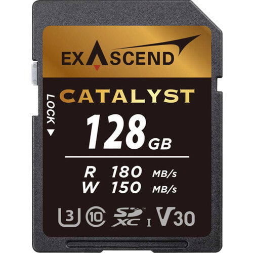 Exascend Catalyst UHS-I V30 SDXC Memory Card - 128GB