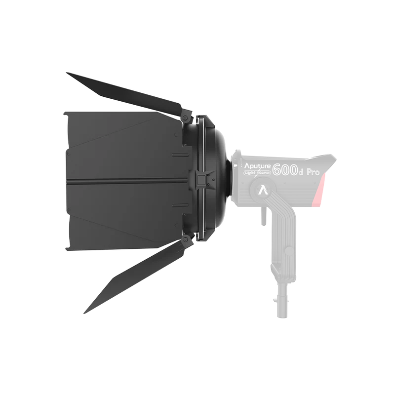 Aputure F10 Drop-in Barndoors for LS 600D Fresnel Attachment