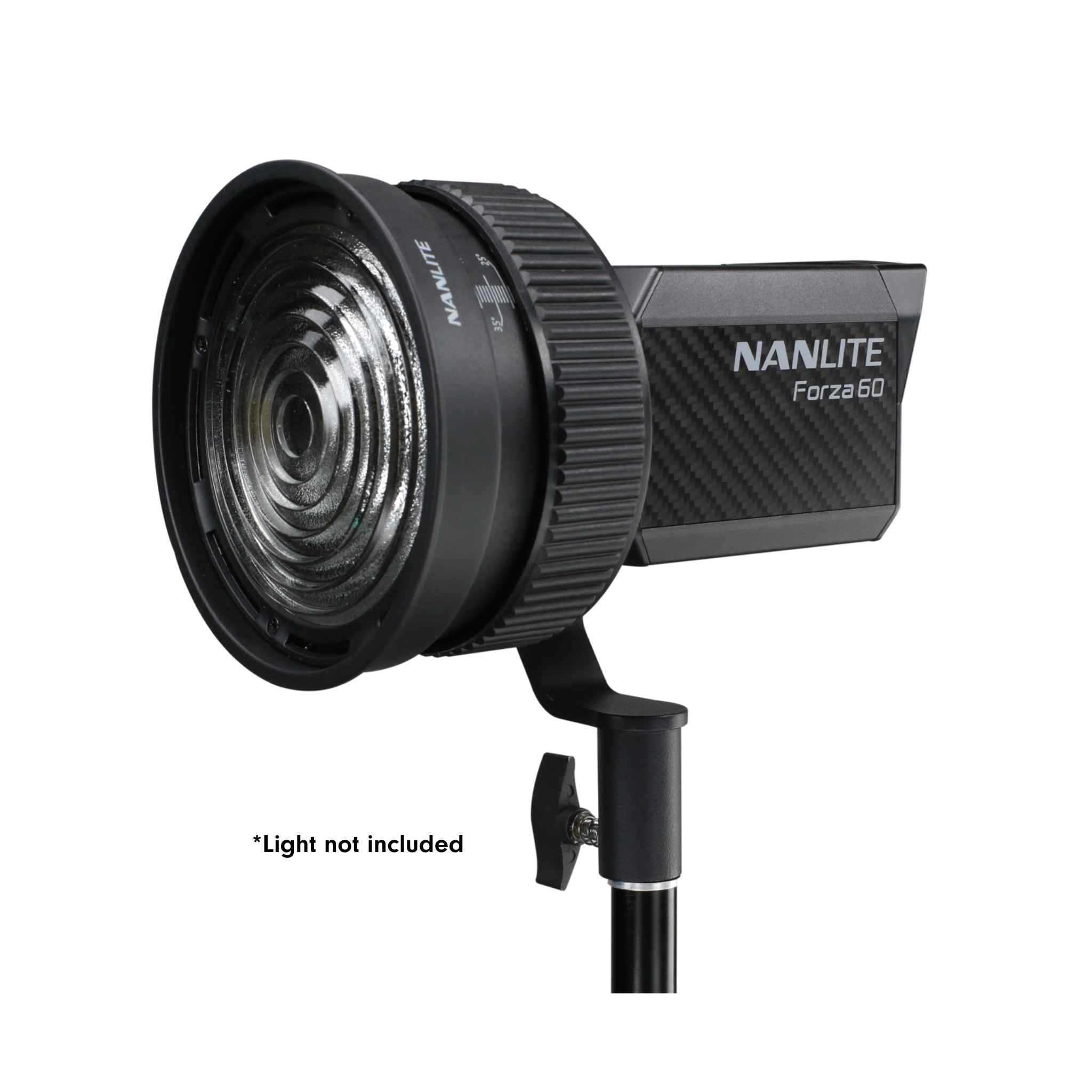 Nanlite FL-11 Fresnel Lens with Barndoors official product image 3