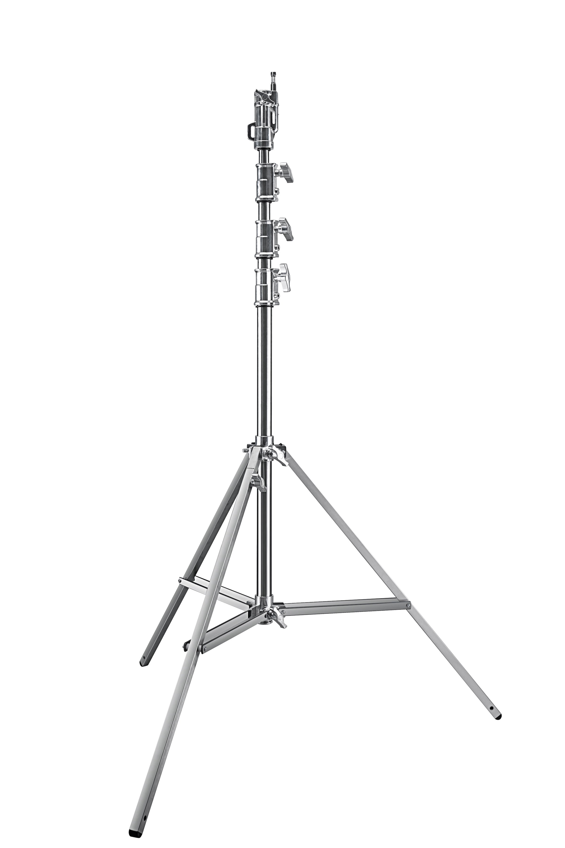 FPS Cine Stainless Steel 3-Riser Combo Stand