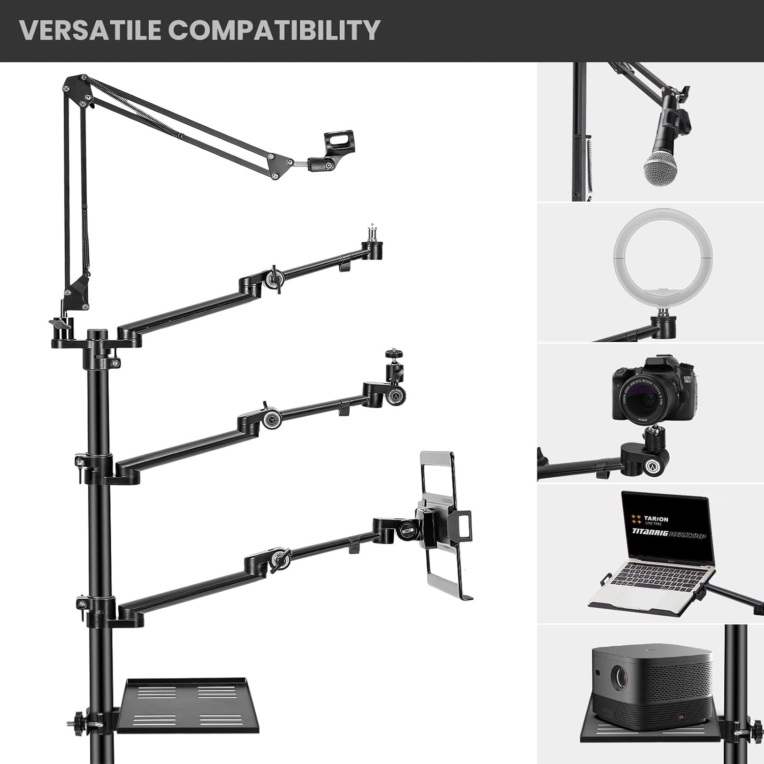 FPS 5-in-1 Mobile Studio Stand