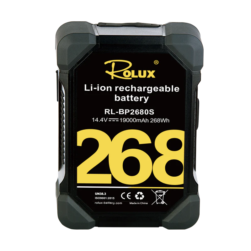 Rolux 268Wh 14v Heavy Duty V-Mount Battery