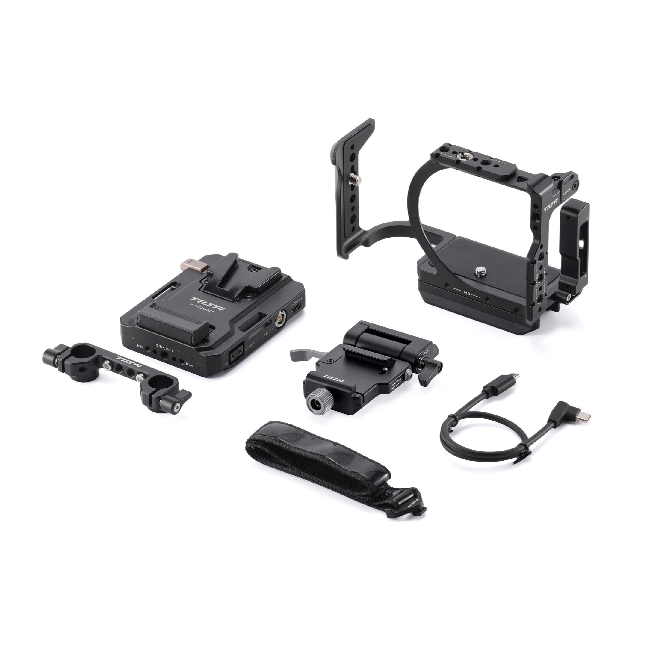 Camera Cage for Canon R6 V Power Kit - Black square product image 5