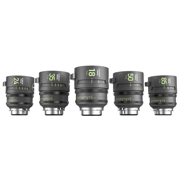 NiSi Aureus Prime Full-Frame Cine Lens 5-Lens Set (PL-mount)