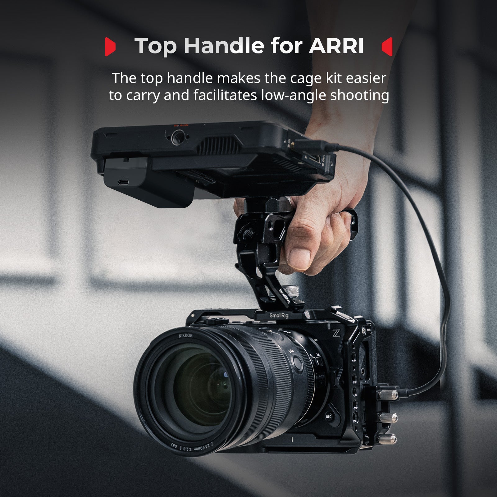 SmallRig Advance Cage Kit for Nikon ZR with Top and Side Handles 5468